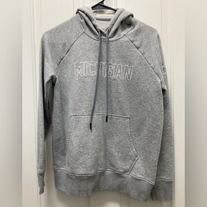 Under Armour Gray Michigan Hoodie